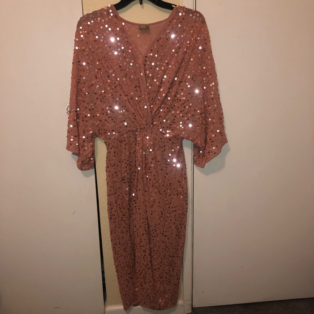 ASOS Sequin Pink Dress